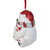 3.5" Red and White Glitter Polar Bear with a Candy Cane Christmas Ornament