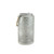 9" Gray Metal LED Lighted Indoor/Outdoor Lantern with Rope Handle
