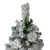 7.5' Pre-Lit Flocked Somerset Spruce Artificial Christmas Tree - Clear Lights