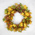 Berries and Twigs Artificial Thanksgiving Wreath Yellow 30-Inch - Unlit