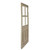 36" Large White Miniature Wooden Door Wall Hanging Decoration