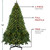 Pre-Lit Full Olympia Pine Artificial Commercial Christmas Tree - 14' - Warm White LED Lights
