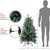 Real Touch™? Slim Washington Frasier Fir Artificial Christmas Tree - Unlit - 4.5'
