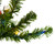 7.5' Pre-Lit Canadian Pine Slim Artificial Christmas Wall Tree - Multicolor Lights