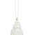 7" Winter Light Clear Glittered Shatterproof Christmas Finial Ornament