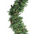 Pre-Lit Dakota Pine Artificial Christmas Wreath - 72" - Warm White LED Lights