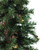 7' Pre-Lit Slim Traditional Woodland Alpine Artificial Christmas Tree - Multicolor Lights