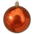 60ct Burnt Orange Shatterproof Shiny Christmas Ball Ornaments 2.5" (60mm)