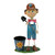 20" Blue and Pink Boy with Shovel Outdoor Garden Planter