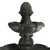 60'' Dark Brown Floral Outdoor Patio Garden Water Fountain