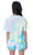 Stranger Things Pajamas Women's Friends Don't Lie Tie Dye Loungewear Set - 195566128517