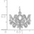 FJC Finejewelers 14k White Gold Mom Charm WCH32B