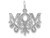 FJC Finejewelers 14k White Gold Mom Charm WCH32B
