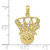 FJC Finejewelers 10k Yellow Gold Swoosh Basketball and Net Charm 10C3780W