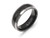 Chisel Titanium Black Ti Two-tone 7mm Polished Wedding Band TB229