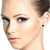 14k Rose Gold Stud Genuine 1.0 ctw Round Black Diamonds Stud Earrings