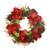 Peony Floral Artificial Christmas Wreath - 24-Inch, Unlit