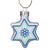 Set of 6 Blue and White Star of David Hanukkah Holiday Ornaments - 2.25"