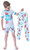 Dr. Seuss Unisex Kids Fox In Socks Shirt Shorts and Pants 3 Piece Pajama Set - 840161464446