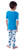 Sesame Street Cookie Monster Milk n' Cookies Mommy and Me Matching Pajama Set - 840161459190
