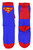 DC Comics Superhero Batman Superman The Flash Youth Boys Caped Crew Socks - 887439878024