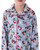 Peanuts Boys' Holiday Woven Button-Up Coat And Pants Kids Pajama Set
