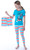 Dr. Seuss Pajamas Unisex Kids Thing 1 Thing 2 Cat In The Hat 3 Piece Pajama Set - 840161464200