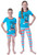 Dr. Seuss Pajamas Unisex Kids Thing 1 Thing 2 Cat In The Hat 3 Piece Pajama Set - 840161464187