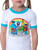 Sesame Street Vintage Character Rainbow Mommy and Me Matching Pajama Set Outfit - 840161459671