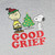 Peanuts Men's Charlie Brown Christmas Good Grief Crewneck Sweatshirt - 840161414977
