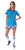 Sesame Street Women's Cookie Monster NOM NOM 3 Piece Loungewear Pajama Set - 194173044364