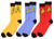 Star Trek The Original Series Uniform Adult Crew Socks - 190371883989