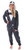 Nightmare Before Christmas Jack Skellington Costume Pajama Union Suit - 194173024526