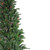 9.5' Pre-Lit Slim Vermont Fir Artificial Christmas Tree - Multicolor Dura Lit Lights