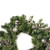 Silver Fruit and Leaf Artificial Christmas Wreath - 24-Inch, Unlit