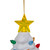 Mr. Christmas Lighted White Ceramic Nostalgic Tree Ornament 5"