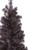 4' Holographic Brown Slim Artificial Tinsel Christmas Tree - Unlit