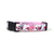 Midlee Large Rose Floral Nylon Ribbon Dog Collar (Large)