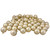 60ct Champagne Gold Shatterproof Matte Christmas Ball Ornaments 2.5" (60mm)