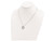 1/2 Carat (ctw) Black & White Diamond Heart Pendant Necklace in Sterling Silver with Chain