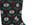 Alfani Men's Mistletoe Socks Black Size Regular