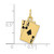 FJC Finejewelers 10 kt Yellow Gold Enameled Themed Enameled Blackjack Playing Cards Charm 19.5 mm x 11 mm GQ10A4952W