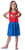 DC Comics Girl's Wonder Woman Logo and Stars Tank Nightgown Costume Pajama - 763059888646