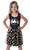 DC Comics Girl's Batman Logo Tank Nightgown Costume Pajama Dress - 763059887397