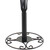 Sunnydaze Indoor Metal Gloria Christmas Holiday Ornament Craft Bauble Tabletop Display Stand - 30" - Black