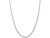FJC Finejewelers 24 Inch 14k White Gold 2.5mm Semi-solid Curb Link Chain Necklace BC12324B