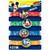 Unique Industries Disney Mickey Roadster Stretchy Bracelets, 4ct