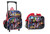 Marvel Avengers Infinity War Rolling Backpack + Lunch Box (16 Inch Rolling Backpack + Lunch Box)