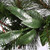 30" Pre-Lit Frosted Pine Berry Artificial Christmas Wreath - LED Lights Battery Operated