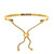 Intuitions Stainless Steel BELIEVE Diamond Accent Adjustable Bracelet